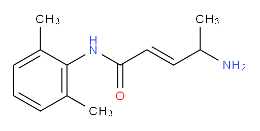 (E)-4-amino-N-(2,6-dimethylphenyl)pent-2-enamide