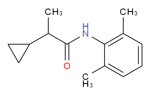 2-cyclopropyl-N-(2,6-dimethylphenyl)propanamide