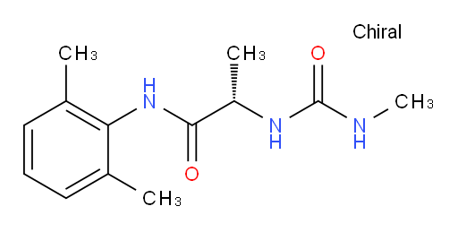 (S)-N-(2,6-dimethylphenyl)-2-(3-methylureido)propanamide