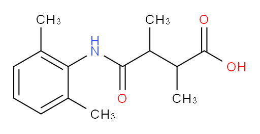 4-((2,6-dimethylphenyl)amino)-2,3-dimethyl-4-oxobutanoic acid