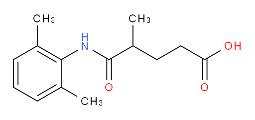 5-((2,6-dimethylphenyl)amino)-4-methyl-5-oxopentanoic acid