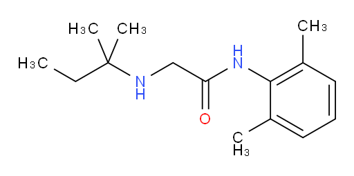 N-(2,6-dimethylphenyl)-2-(tert-pentylamino)acetamide