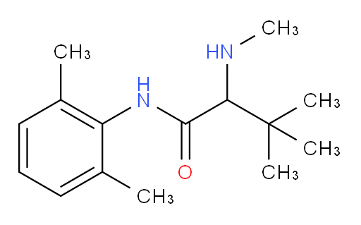 N-(2,6-dimethylphenyl)-3,3-dimethyl-2-(methylamino)butanamide