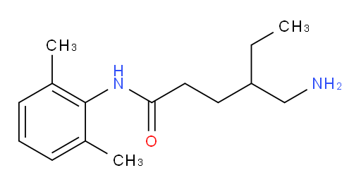 4-(aminomethyl)-N-(2,6-dimethylphenyl)hexanamide