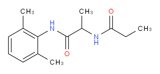 N-(2,6-dimethylphenyl)-2-propionamidopropanamide