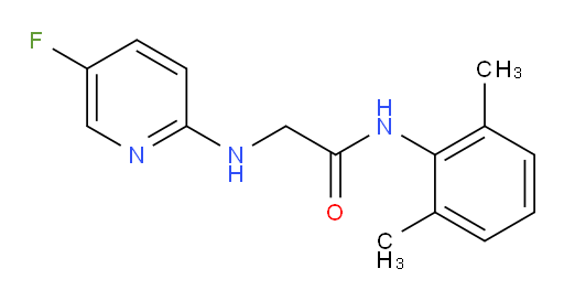 N-(2,6-dimethylphenyl)-2-((5-fluoropyridin-2-yl)amino)acetamide