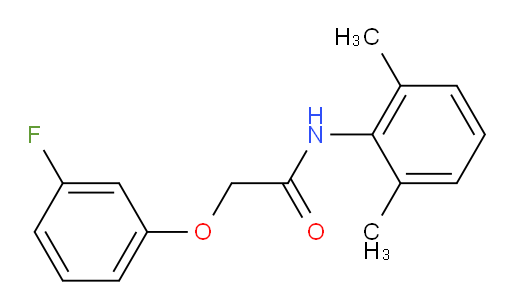 N-(2,6-dimethylphenyl)-2-(3-fluorophenoxy)acetamide