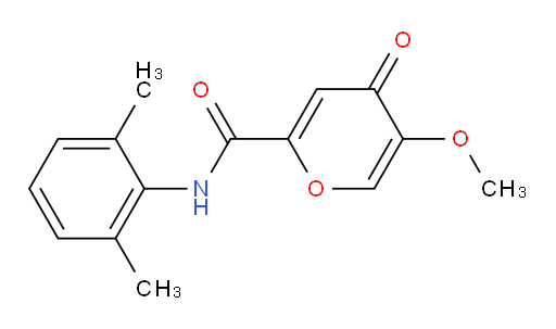 N-(2,6-dimethylphenyl)-5-methoxy-4-oxo-4H-pyran-2-carboxamide