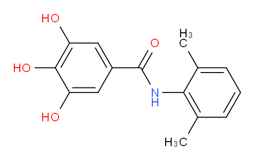 N-(2,6-dimethylphenyl)-3,4,5-trihydroxybenzamide