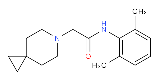 N-(2,6-dimethylphenyl)-2-(6-azaspiro[2.5]octan-6-yl)acetamide
