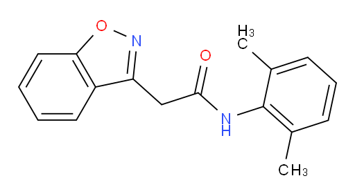 2-(benzo[d]isoxazol-3-yl)-N-(2,6-dimethylphenyl)acetamide