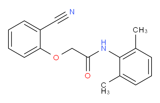 2-(2-cyanophenoxy)-N-(2,6-dimethylphenyl)acetamide