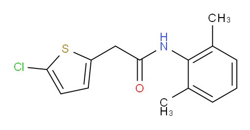 2-(5-chlorothiophen-2-yl)-N-(2,6-dimethylphenyl)acetamide
