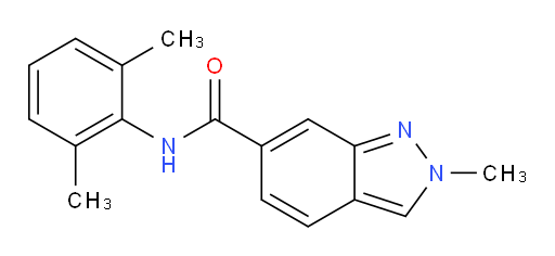 N-(2,6-dimethylphenyl)-2-methyl-2H-indazole-6-carboxamide