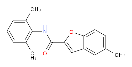 N-(2,6-dimethylphenyl)-5-methylbenzofuran-2-carboxamide