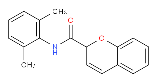 N-(2,6-dimethylphenyl)-2H-chromene-2-carboxamide