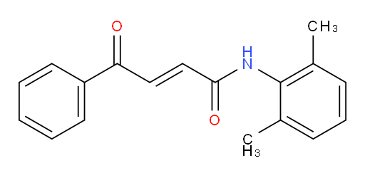 (E)-N-(2,6-dimethylphenyl)-4-oxo-4-phenylbut-2-enamide