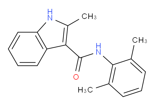 N-(2,6-dimethylphenyl)-2-methyl-1H-indole-3-carboxamide
