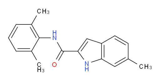 N-(2,6-dimethylphenyl)-6-methyl-1H-indole-2-carboxamide