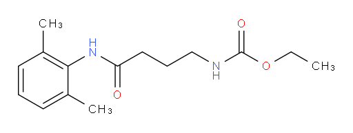 ethyl (4-((2,6-dimethylphenyl)amino)-4-oxobutyl)carbamate