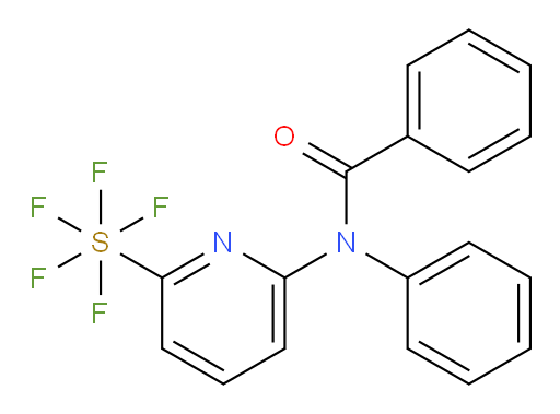 N-(6-(pentafluoromercapto)pyridin-2-yl)-N-phenylbenzamide