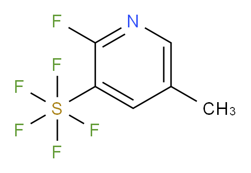 2-fluoro-5-methylpyridine-3-ylsulfur pentafluoride