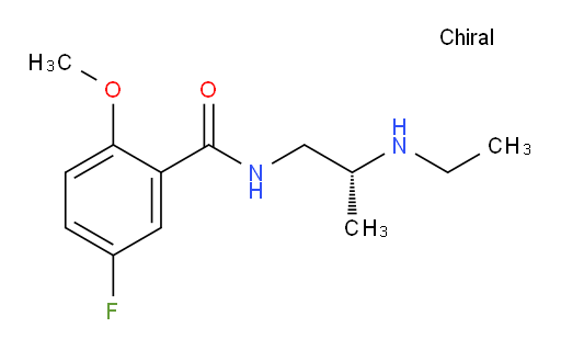 (R)-N-(2-(ethylamino)propyl)-5-fluoro-2-methoxybenzamide