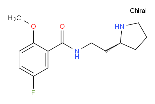 (R)-5-fluoro-2-methoxy-N-(2-(pyrrolidin-2-yl)ethyl)benzamide