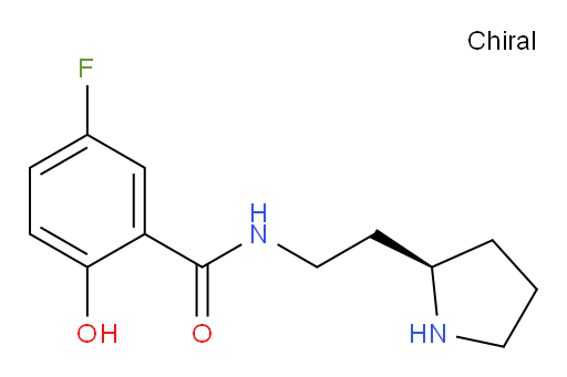 (R)-5-fluoro-2-hydroxy-N-(2-(pyrrolidin-2-yl)ethyl)benzamide