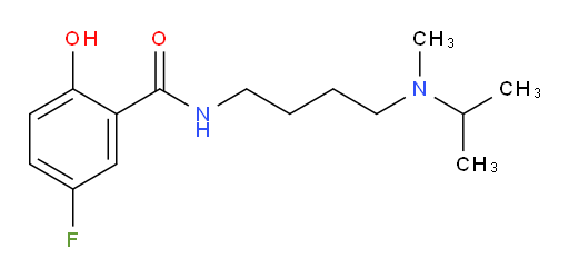 5-fluoro-2-hydroxy-N-(4-(isopropyl(methyl)amino)butyl)benzamide