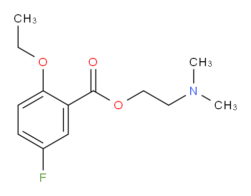2-(dimethylamino)ethyl 2-ethoxy-5-fluorobenzoate