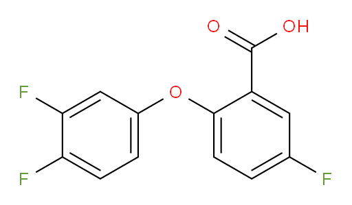 2-(3,4-difluorophenoxy)-5-fluorobenzoic acid
