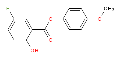4-methoxyphenyl 5-fluoro-2-hydroxybenzoate