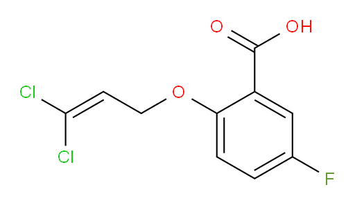 2-((3,3-dichloroallyl)oxy)-5-fluorobenzoic acid