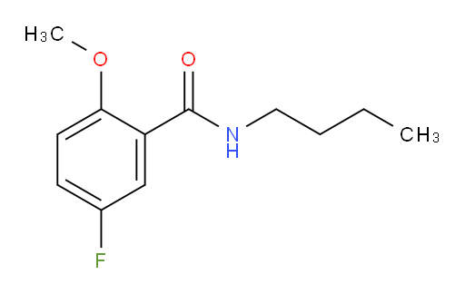 N-butyl-5-fluoro-2-methoxybenzamide