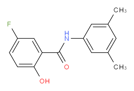 N-(3,5-dimethylphenyl)-5-fluoro-2-hydroxybenzamide