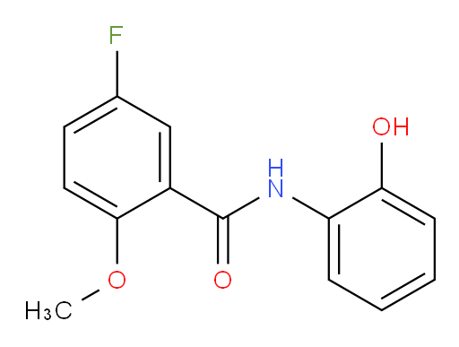 5-fluoro-N-(2-hydroxyphenyl)-2-methoxybenzamide