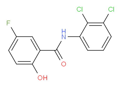 N-(2,3-dichlorophenyl)-5-fluoro-2-hydroxybenzamide
