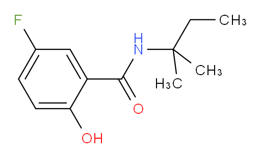 5-fluoro-2-hydroxy-N-(tert-pentyl)benzamide