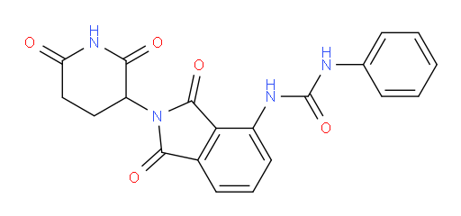 1-(2-(2,6-dioxopiperidin-3-yl)-1,3-dioxoisoindolin-4-yl)-3-phenylurea