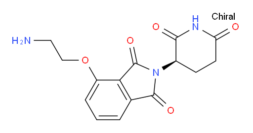 (R)-4-(2-aminoethoxy)-2-(2,6-dioxopiperidin-3-yl)isoindoline-1,3-dione