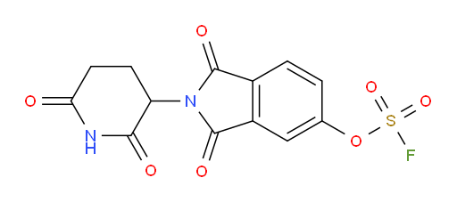 2-(2,6-dioxopiperidin-3-yl)-1,3-dioxoisoindolin-5-yl sulfofluoridate