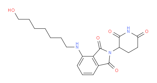 2-(2,6-dioxopiperidin-3-yl)-4-((7-hydroxyheptyl)amino)isoindoline-1,3-dione