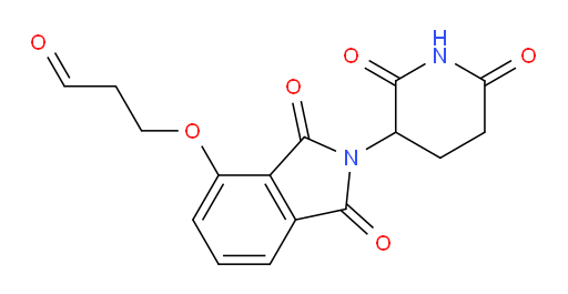 3-((2-(2,6-dioxopiperidin-3-yl)-1,3-dioxoisoindolin-4-yl)oxy)propanal