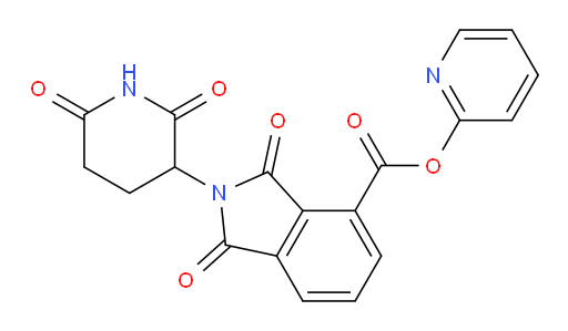 pyridin-2-yl 2-(2,6-dioxopiperidin-3-yl)-1,3-dioxoisoindoline-4-carboxylate