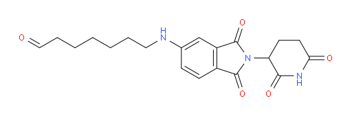 7-((2-(2,6-dioxopiperidin-3-yl)-1,3-dioxoisoindolin-5-yl)amino)heptanal