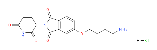 5-(4-aminobutoxy)-2-(2,6-dioxopiperidin-3-yl)isoindoline-1,3-dione hydrochloride
