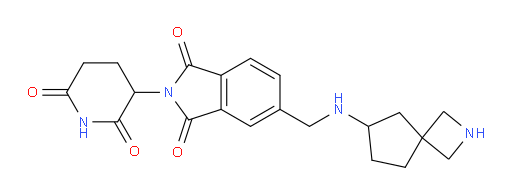 5-((2-azaspiro[3.4]octan-6-ylamino)methyl)-2-(2,6-dioxopiperidin-3-yl)isoindoline-1,3-dione