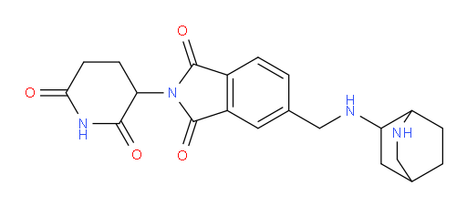 5-((2-azabicyclo[2.2.2]octan-6-ylamino)methyl)-2-(2,6-dioxopiperidin-3-yl)isoindoline-1,3-dione
