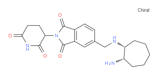 5-((((1R,2S)-2-aminocycloheptyl)amino)methyl)-2-(2,6-dioxopiperidin-3-yl)isoindoline-1,3-dione